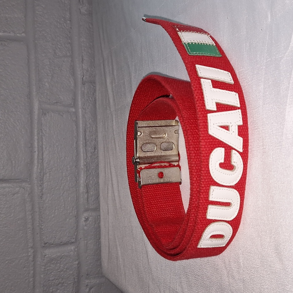 Ducati Red Men's Belt